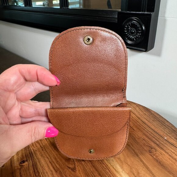 Louis Vuitton Monogram Cuvette Coin Case Vintage Petite Wallet - Picture 6 of 14